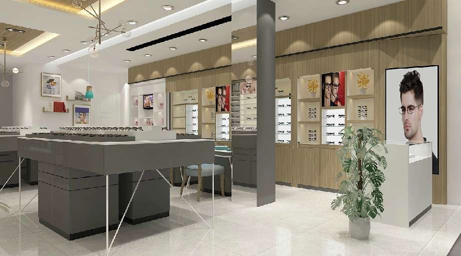 鄭州眼鏡店設計裝修費用，眼鏡店裝修設計報價