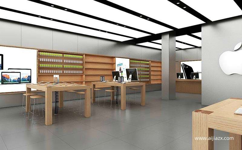 蘋果手機店怎么裝修，蘋果手機店室內(nèi)設(shè)計